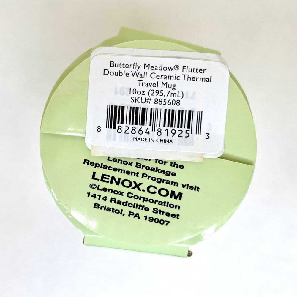 Lenox Butterfly Meadow travel mug - Picture 6 of 9